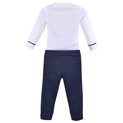 Wish Karo Baby Boys T-Shirt and Pant Clothing Set For Boys-(bt505blu)