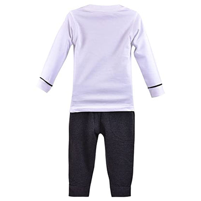 Wish Karo Baby Boys T-Shirt and Pant Clothing Set For Boys-(bt505gry)