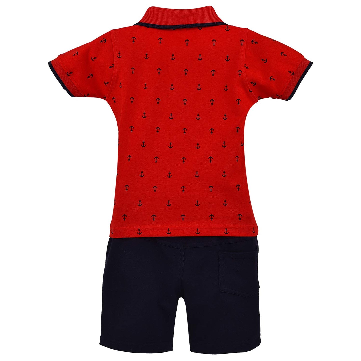 Wish Karo Unisex T-shirts-Shorts for Baby Boys- Girls Clothing Sets-(bt67rd)