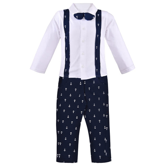 Wish Karo Cotton Clothing Sets For Baby Boys-(bt77nbw)