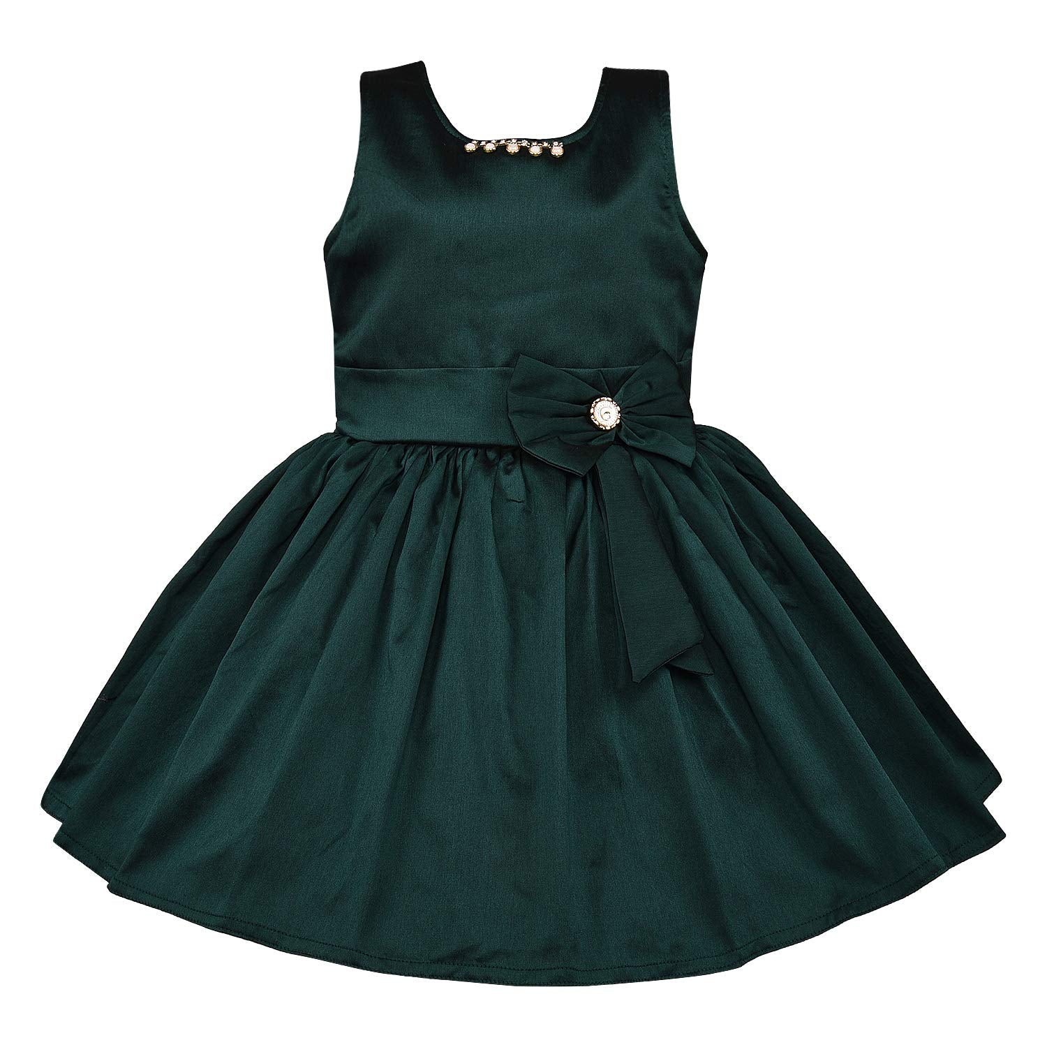Baby Girls Party Wear Frock Birthday Dress For Girls bxa186grn - Wish Karo Party Wear - frocks Party Wear - baby dress