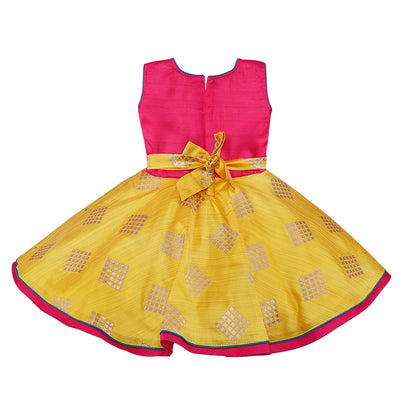 Wish Karo Baby Girls Partywear Dress Birthday Frocks For Girls(bxa268)