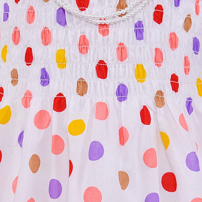 Wish Karo Baby Girls Frocks Dress for Girls-(csl286rd)