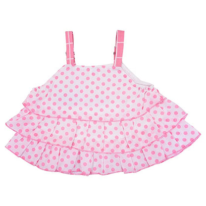 Wish Karo Baby Girls Top and Pant Dress For Girls-(csl288pnk)