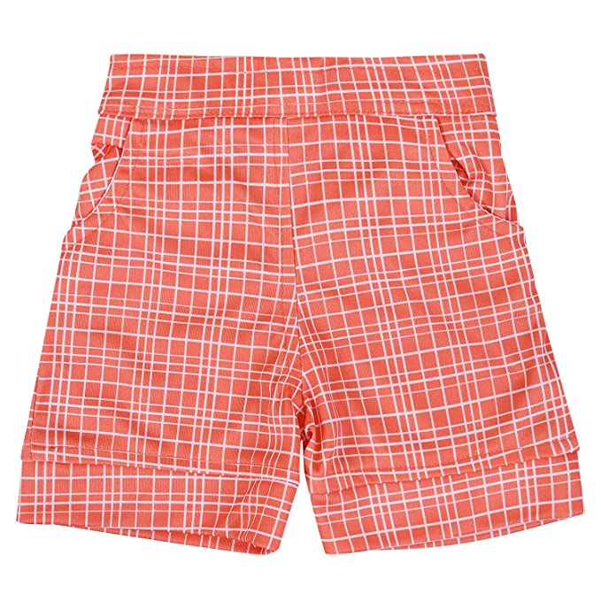 Wish Karo Baby Girls Top and Shorts Dress for Girls-(csl289org)