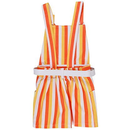 Wish Karo Baby Girls Dungaree Dress for Girls-(csl296org)