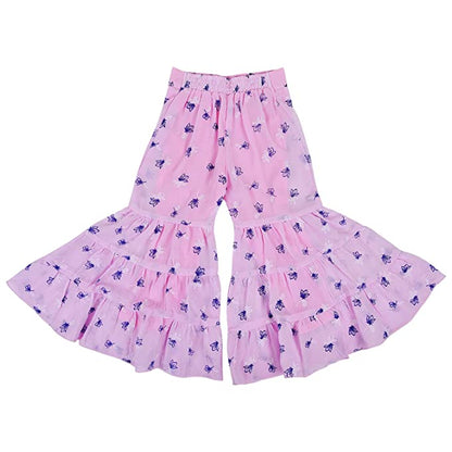Wish Karo Baby Girls Top and Palazzo Dress for Girls-(csl304bpnk)