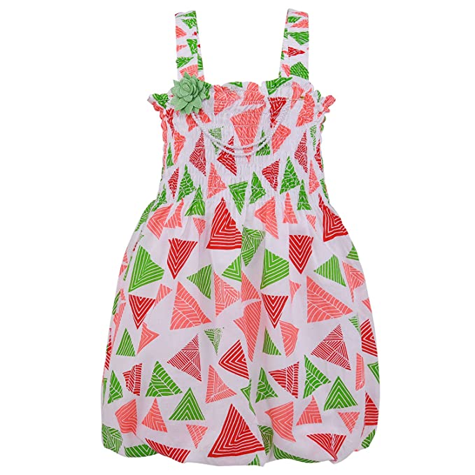 Wish Karo Baby Girls Frocks Dress for Girls-(csl311rdg)