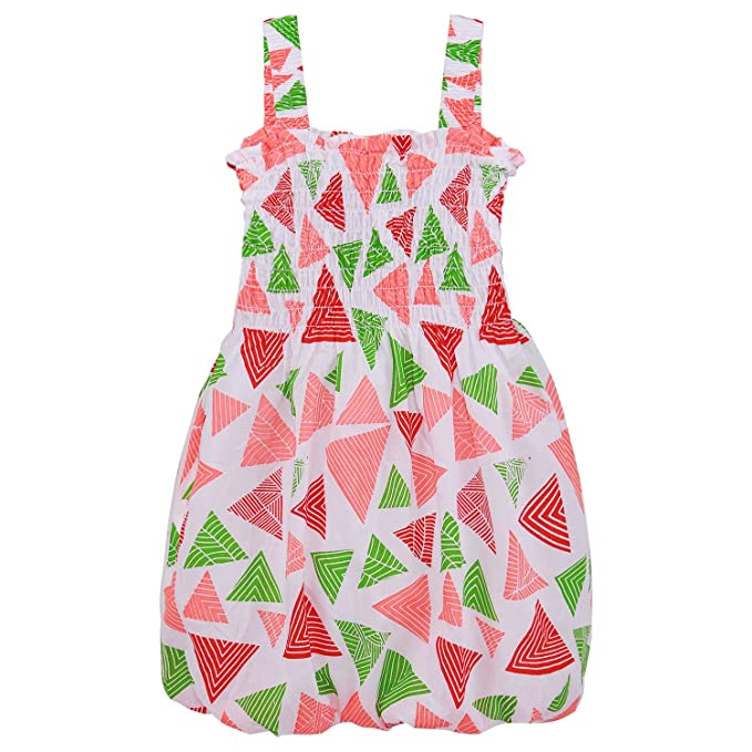Wish Karo Baby Girls Frocks Dress for Girls-(csl311rdg)