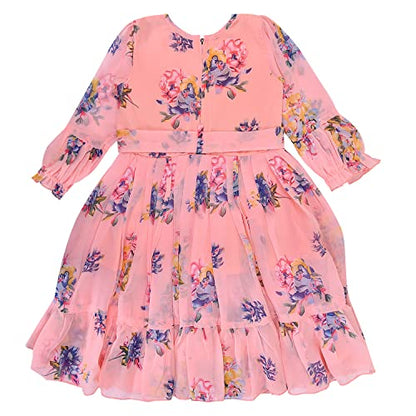 Wish Karo Baby Girls Top and Pant Dress For Girls-(csl327pnk)