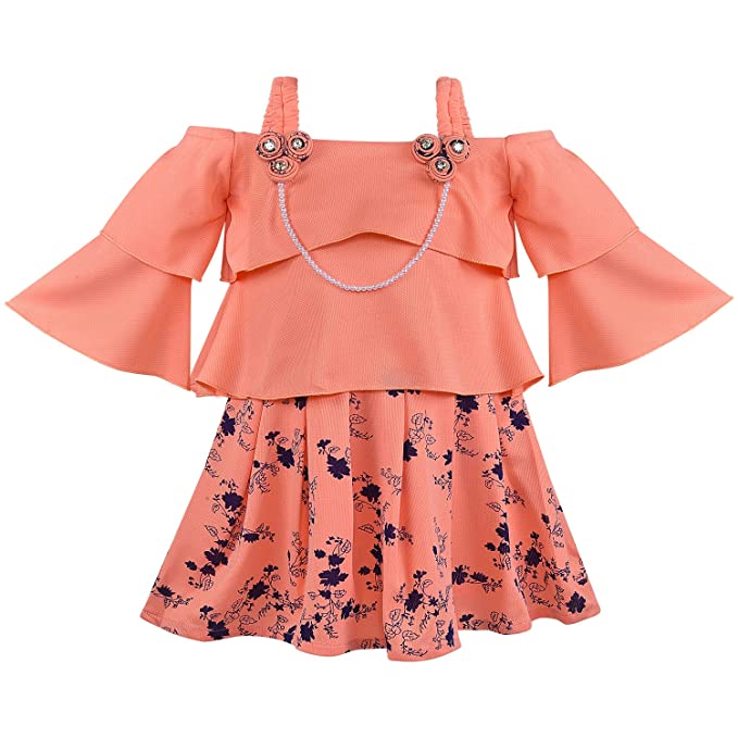 Wish Karo Baby Girls Frocks Dress-(csl334pch)