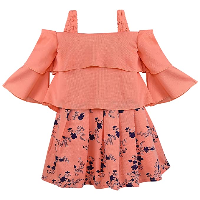 Wish Karo Baby Girls Frocks Dress-(csl334pch)