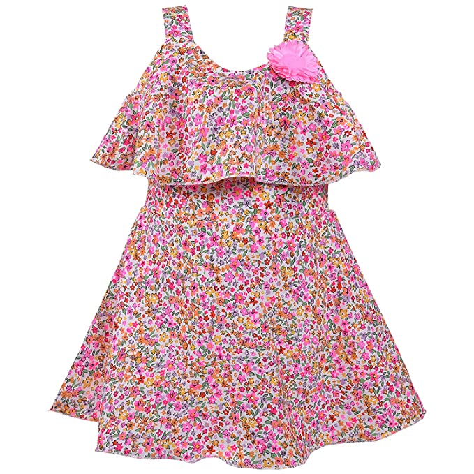Wish Karo Baby Girls Frocks Dress for Girls-(csl335bpnk)