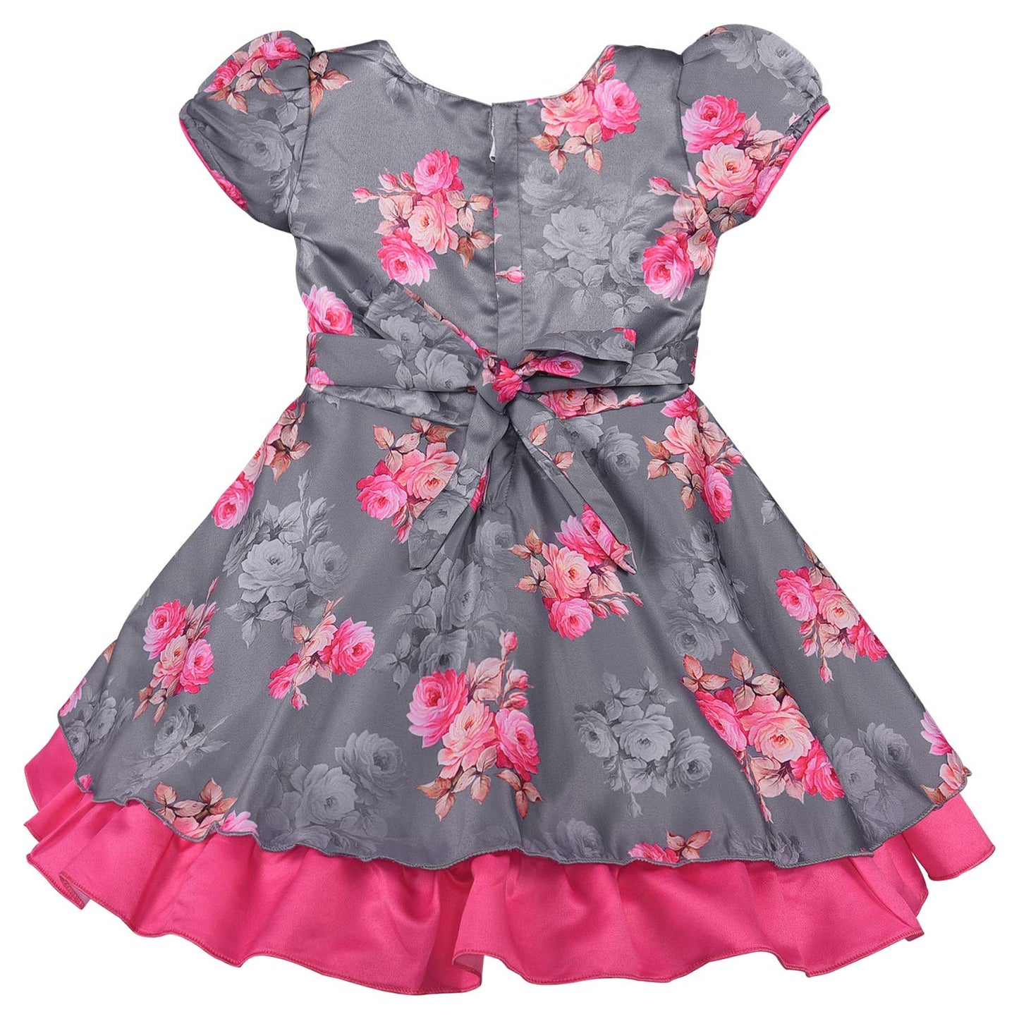 Wish Karo Baby Girls Frock Dress for Girls-(ctn344pnk)