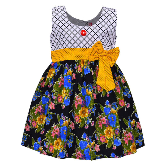 Wish Karo Kids Cotton Dress Frock (ctn80ynw)