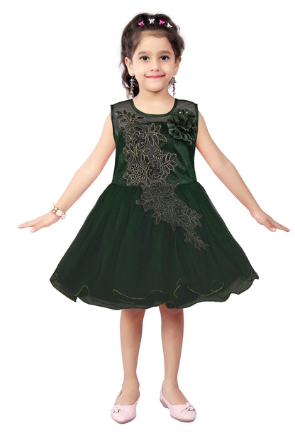 Baby Girls Stylish Party Wear Dress