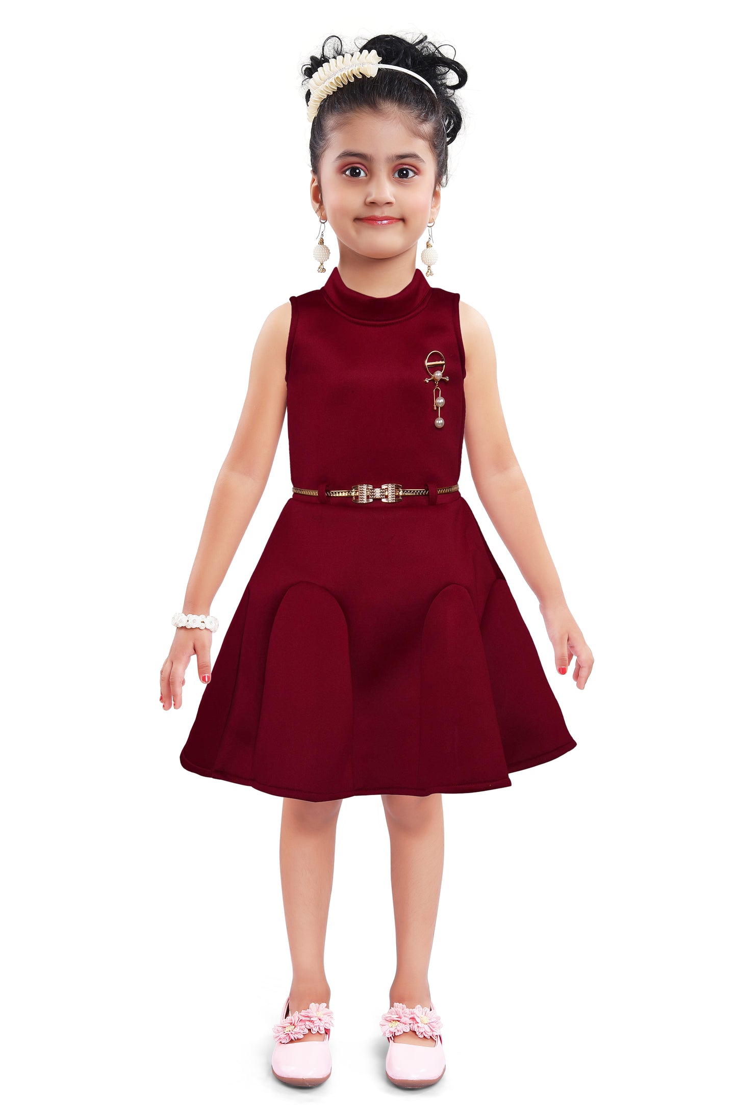 Baby Girls Party Wear Frock Birthday Dress For Girls fe2438mnw - Wish Karo Party Wear - frocks Party Wear - baby dress