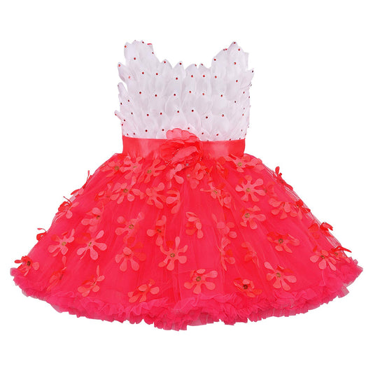 Wish Karo Kids Cotton Dress Frock (fe2635tnw)