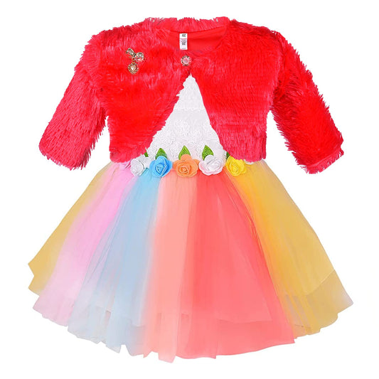 wish karo baby girls partywear frocks dress for girls fe2637mltJKTRDF