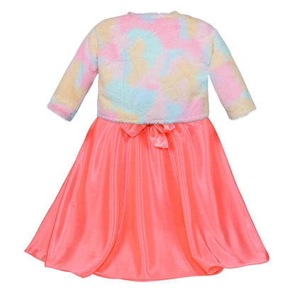 Wish Karo Baby Girls Partywear Frocks Dress With Jacket fe2644pchJKTMLTF