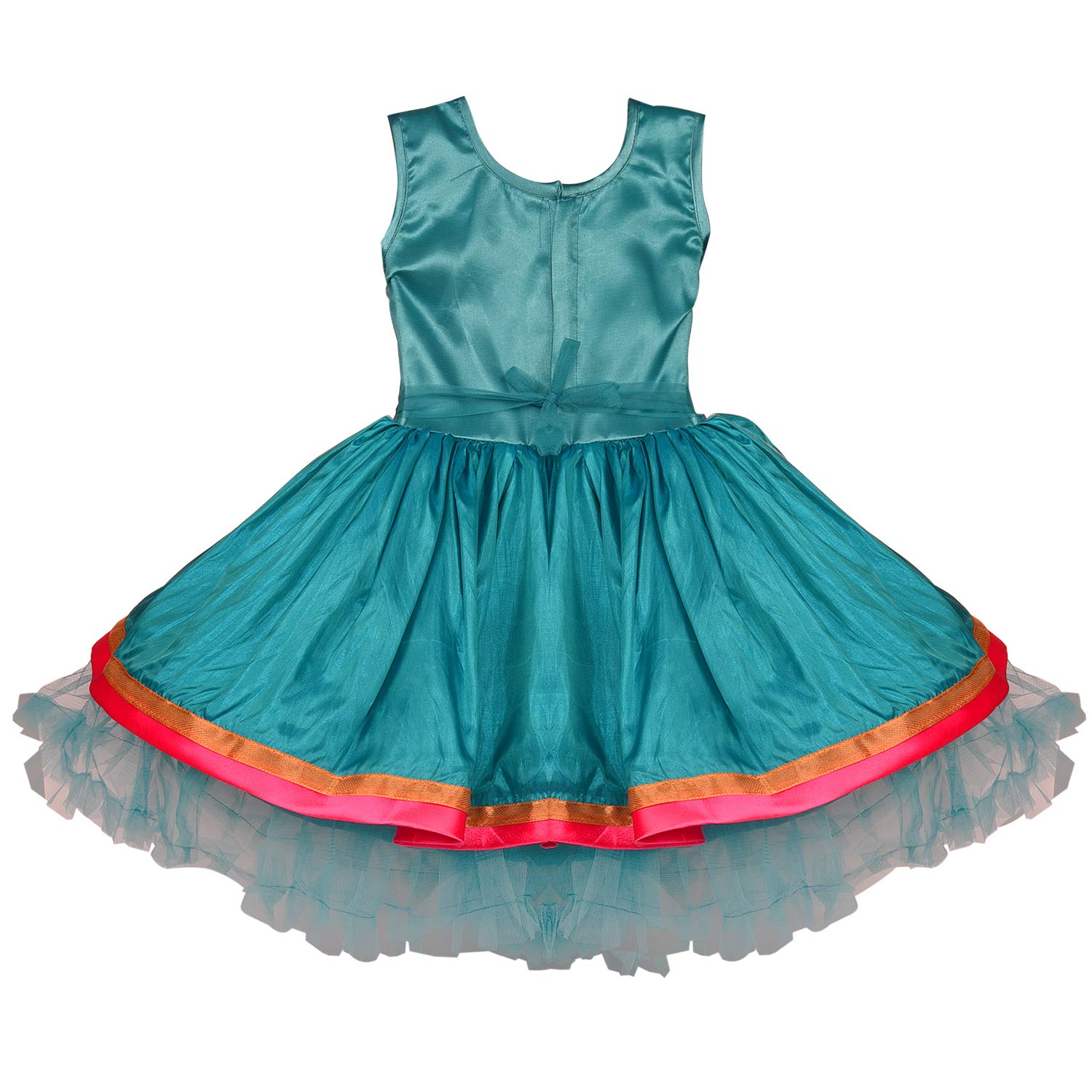 Baby Girls Party Wear Frock Birthday Dress For Girls fe2651grn - Wish Karo Party Wear - frocks Party Wear - baby dress
