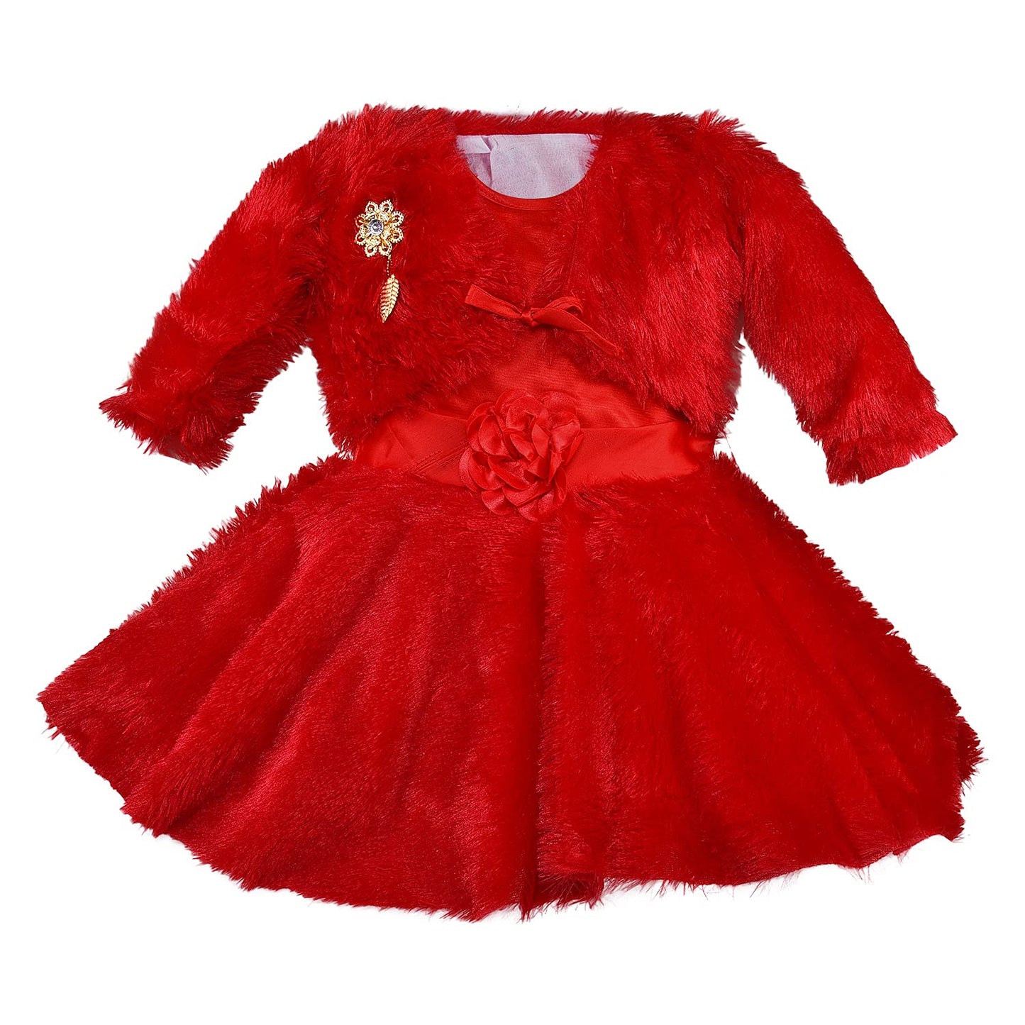 Wish Karo Baby Girls Frocks Dress-(fe2688rd)