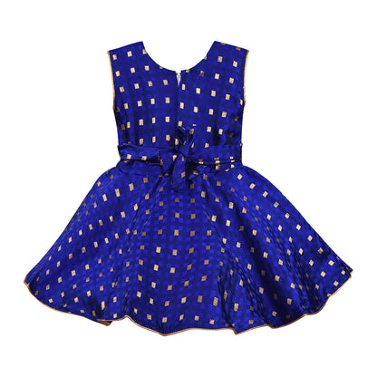 Wish Karo Baby Girls Dress Birthday Frocks for Girls - Satin - (fe2718rb)