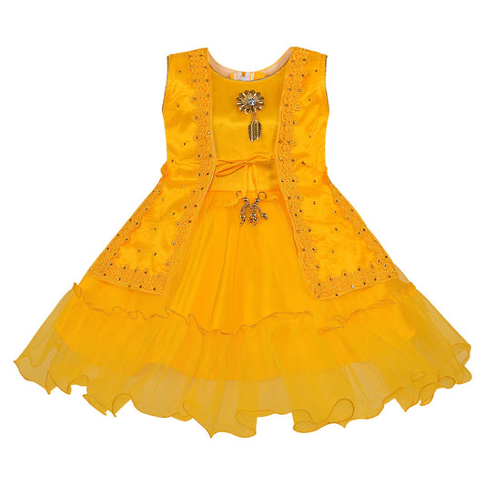 Wish Karo Baby Girls Partywear Frocks Dress For Girls (fe2773y)