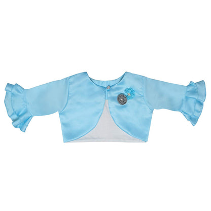 Wish Karo Baby Girls Partywear Frocks Dress For Girls with Jacket (fe2803sb)