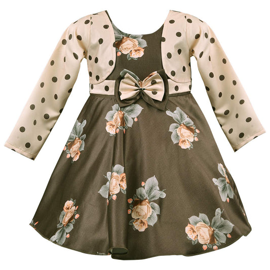 Wish Karo Baby Girls Frock Dress-(fe2811bwn)