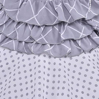 Baby Girls Dress Frock-fe2813gry - Wish Karo Party Wear - frocks Party Wear - baby dress