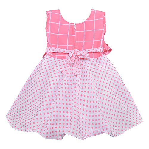 Baby Girls Dress Frock-fe2813pch - Wish Karo Party Wear - frocks Party Wear - baby dress