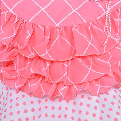 Baby Girls Dress Frock-fe2813pch - Wish Karo Party Wear - frocks Party Wear - baby dress