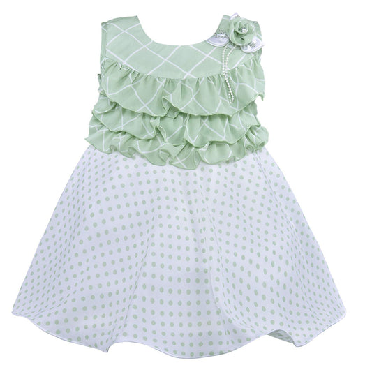 Baby Girls Dress Frock-fe2813sg - Wish Karo Party Wear - frocks Party Wear - baby dress