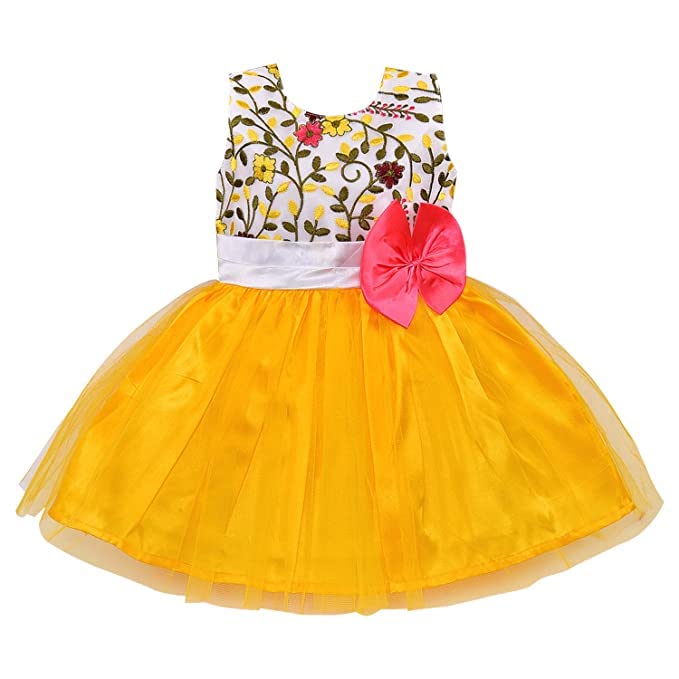 Wish Karo Baby Girls Partywear Frocks Dress With Jacket fe2915yJKTRDS