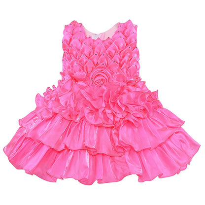 Wish Karo Kids Birthday Dress Frock (fe2921pnk)
