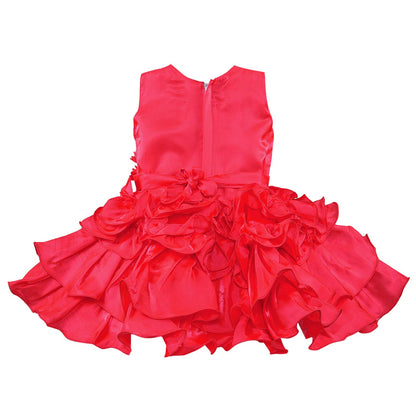 Wish Karo kids Partywear  Dress Frock (fe2921rd)