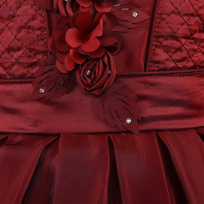 Wish Karo kids Partywear  Dress Frock (fe2924mrn)