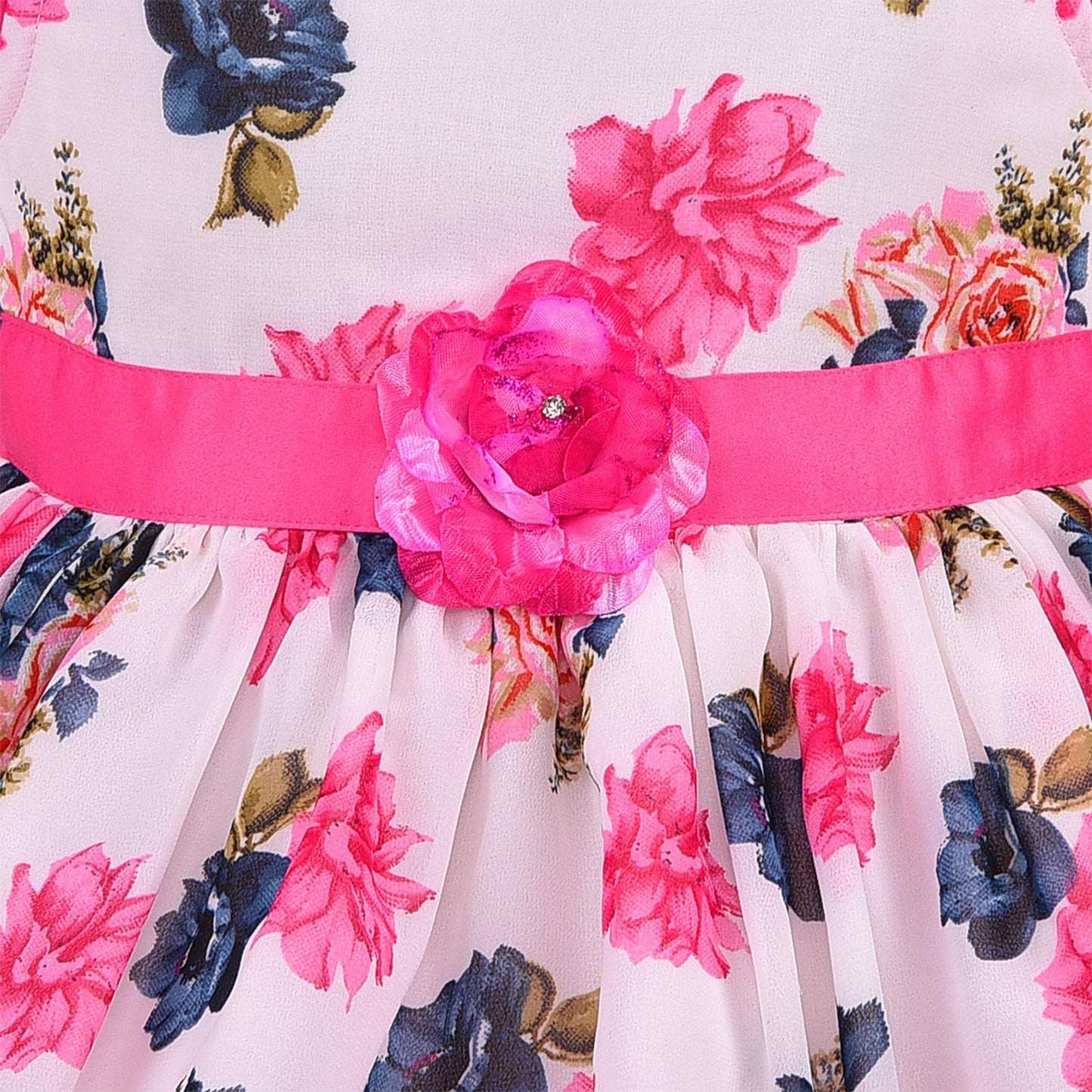 Wish Karo Baby Girls Partywear Dress Frocks For Girls (fe85pnk)