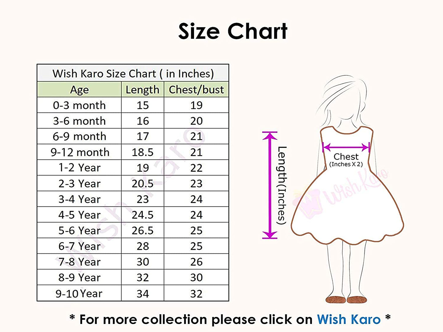 Wish Karo Baby Girls Partywear Dress Frocks For Girls (fe85pnk)