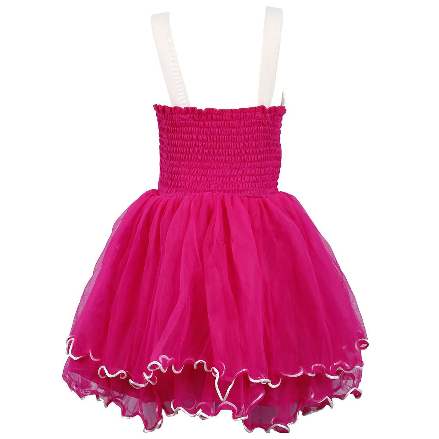 Wish Karo Baby Girls Partywear Dress Frocks For Girls (fr195pnk)