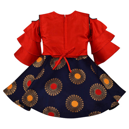Wish Karo Baby Girls Frock Dress-(fr2908nb)