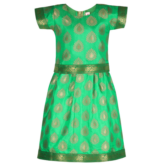 Wish Karo Girls Stitched Leghnga Choli Ethnic Dress For Girls gc237grn