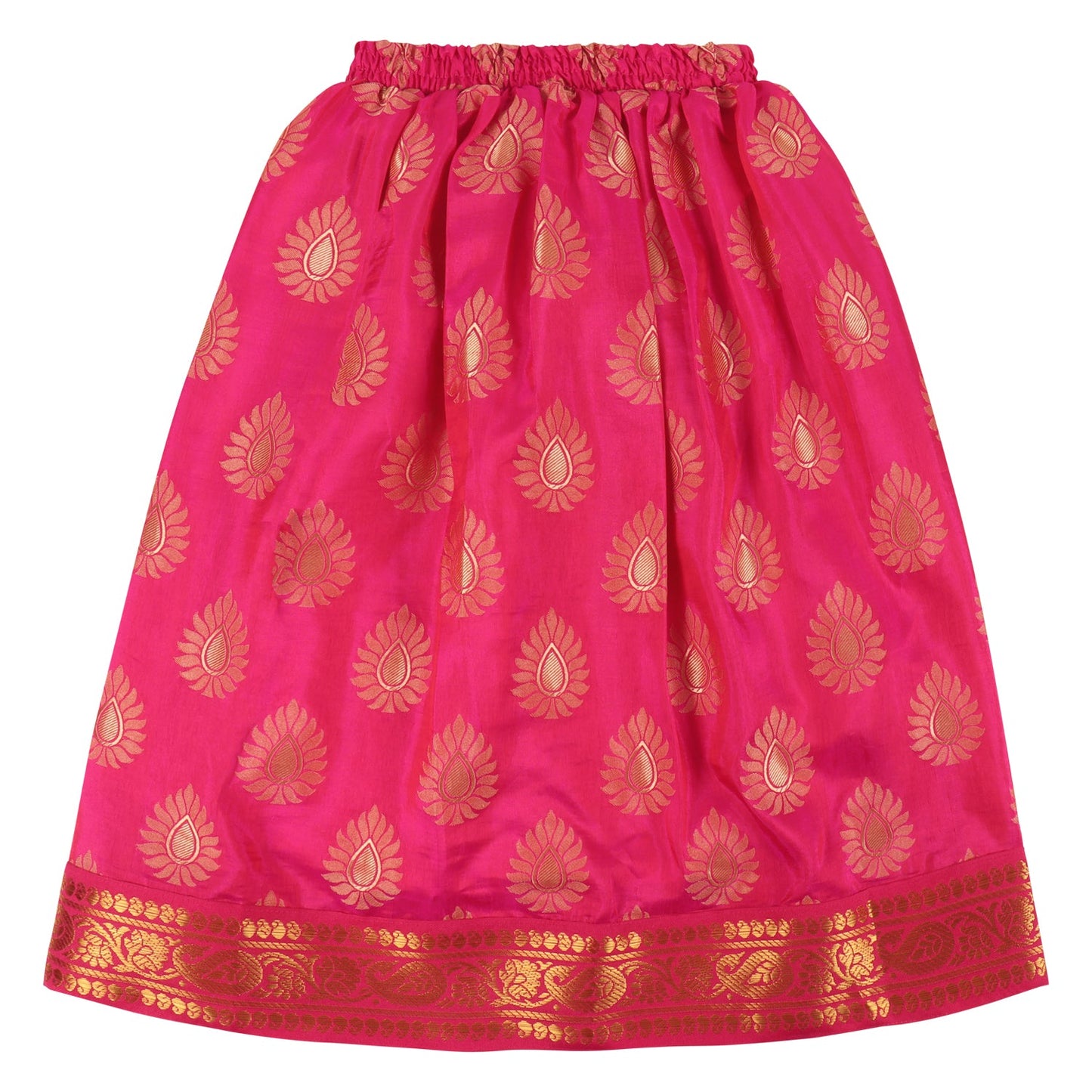 Wish Karo Girls Stitched Leghnga Choli Ethnic Dress For Girls gc237pnk