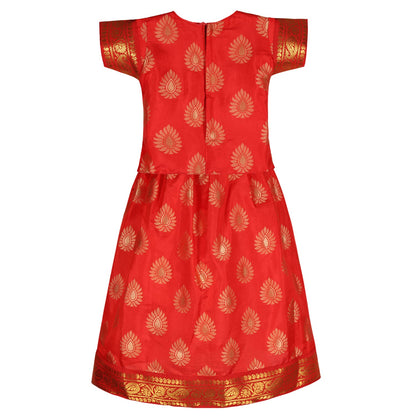 Wish Karo Girls Stitched Leghnga Choli Ethnic Dress For Girls gc237rd