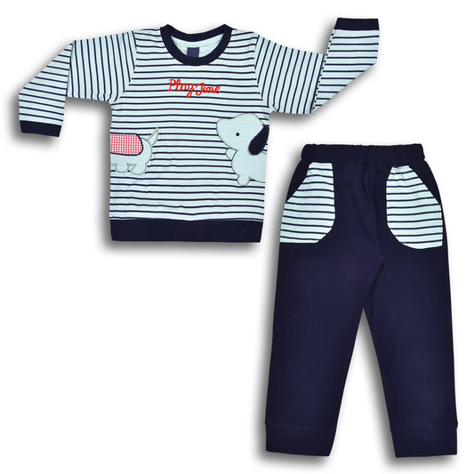 Wish Karo Cotton Clothing Set for Baby Boys hfs601sg