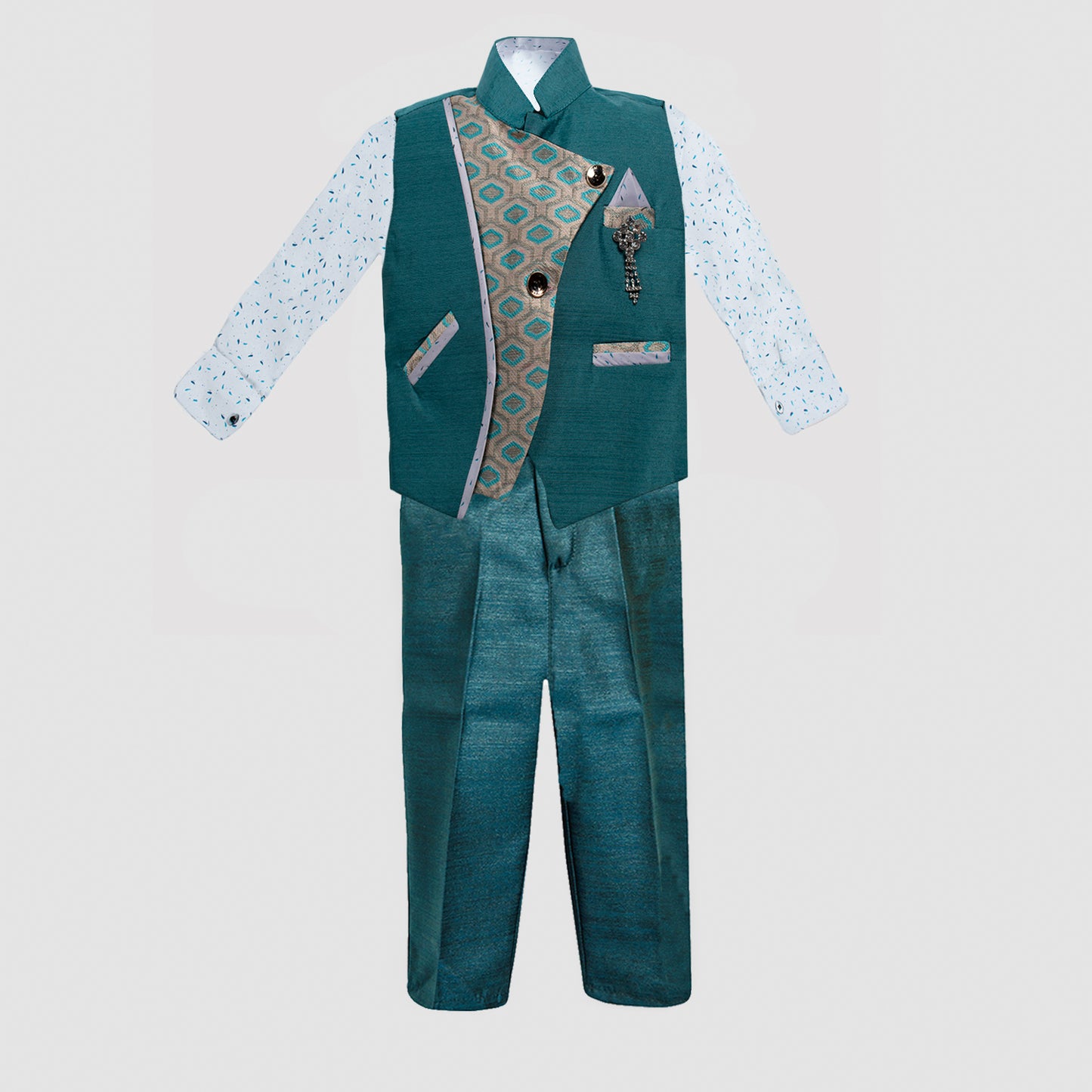 Wish Karo Boys Suit 3-piece