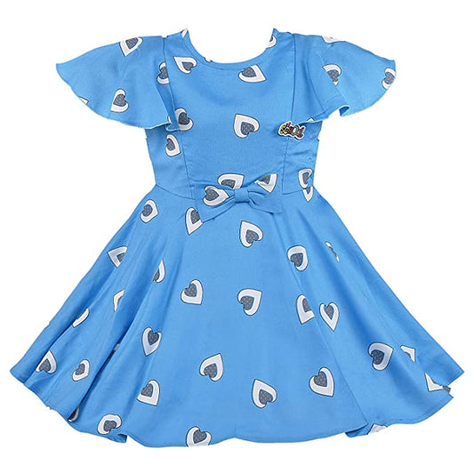 விஷ் கரோ பேபி கேர்ள்ஸ் ஃப்ராக்ஸ் உடை-(rna010blu)