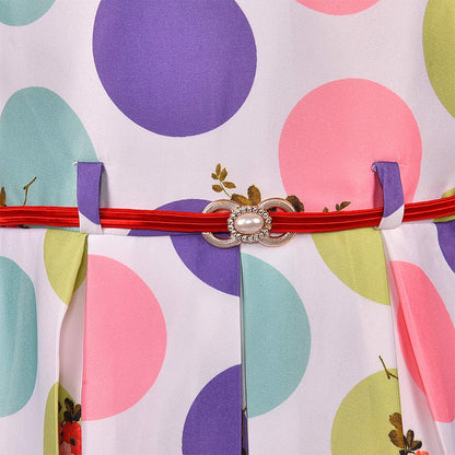 Wish Karo kids Partywear  Dress Frock (stn707ppl)
