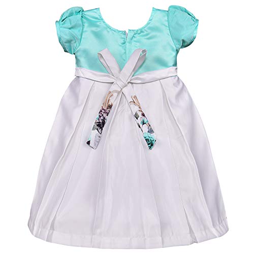 Baby Girls Frock Dress-stn728sg - Wish Karo Party Wear - frocks Party Wear - baby dress